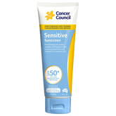 Aero Healthcare CANCER COUNCIL SPF50+ Sensitive Sunscreen Tube 110mL (Carton of 24 Tube/1)